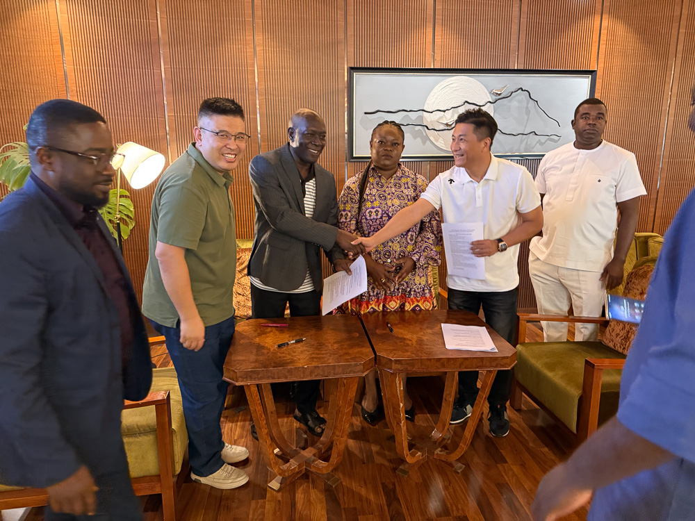 Handshake After the Agreement Signing